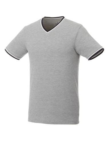 Camiseta de pico punto piqué para hombre "Elbert"