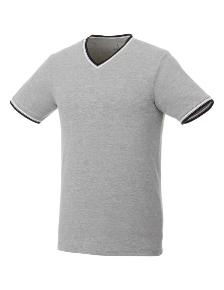 Camiseta de pico punto piqué para hombre "Elbert"