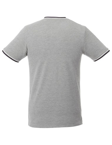 Camiseta de pico punto piqué para hombre "Elbert"