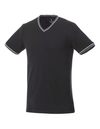 Camiseta de pico punto piqué para hombre "Elbert"
