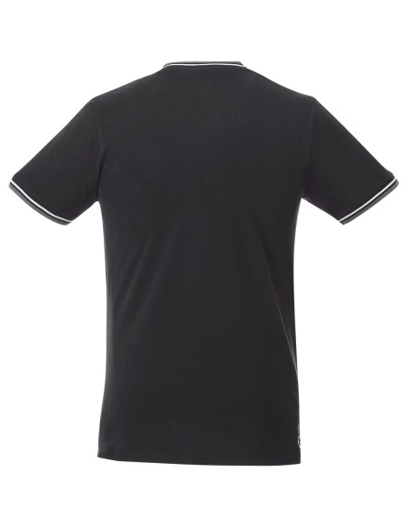 Camiseta de pico punto piqué para hombre "Elbert"