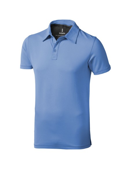 Polo de manga corta elástico de hombre Markham