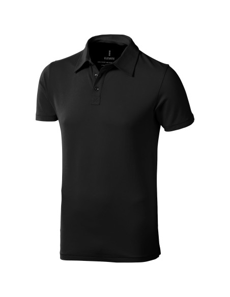 Polo de manga corta elástico de hombre Markham