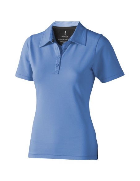 Polo de manga corta elástico de mujer Markham