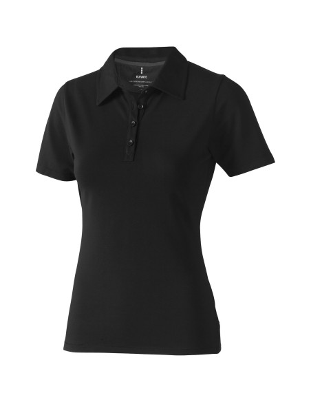 Polo de manga corta elástico de mujer Markham