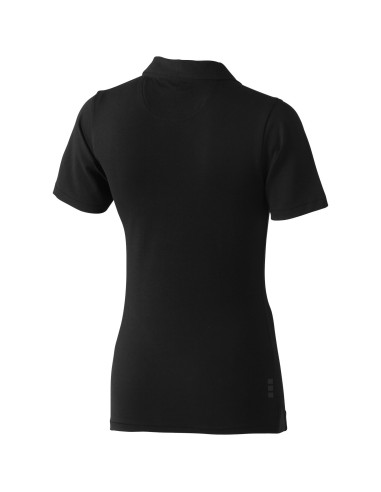 Polo de manga corta elástico de mujer Markham
