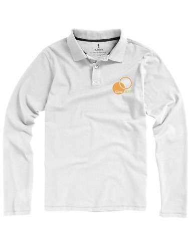 Polo de manga larga de hombre Oakville