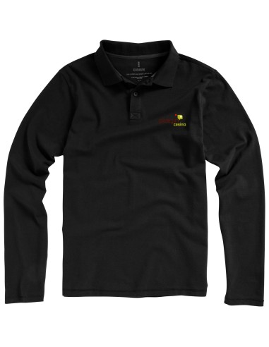 Polo de manga larga de hombre Oakville