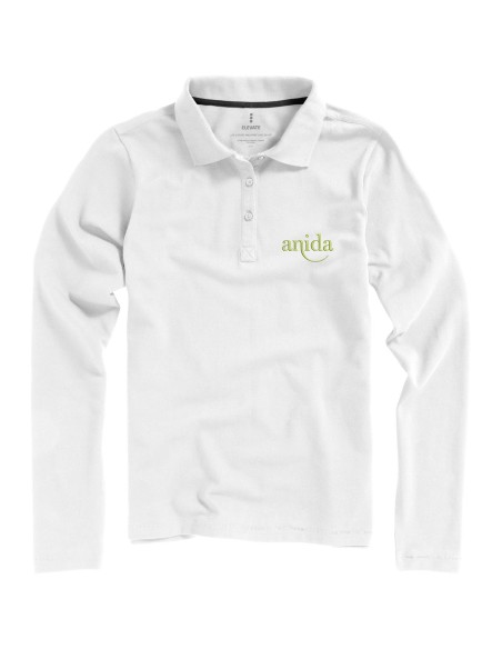 Polo de manga larga de mujer Oakville