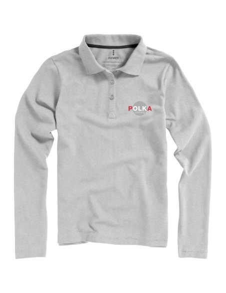 Polo de manga larga de mujer Oakville