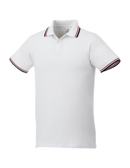 Polo con ribete de cuello contrastado para hombre "Fairfield"