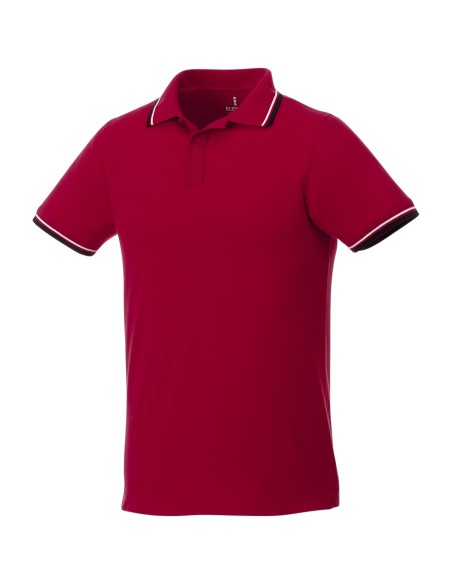 Polo con ribete de cuello contrastado para hombre "Fairfield"