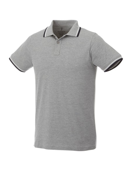 Polo con ribete de cuello contrastado para hombre "Fairfield"