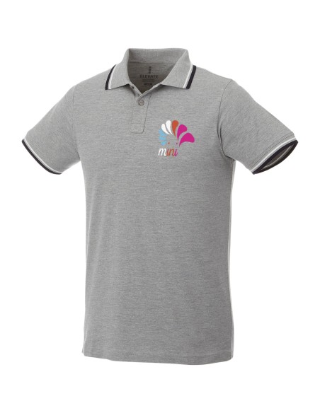 Polo con ribete de cuello contrastado para hombre "Fairfield"