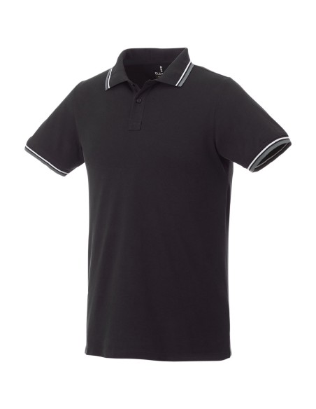 Polo con ribete de cuello contrastado para hombre "Fairfield"