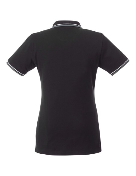 Polo con ribete de cuello contrastado para mujer "Fairfield"