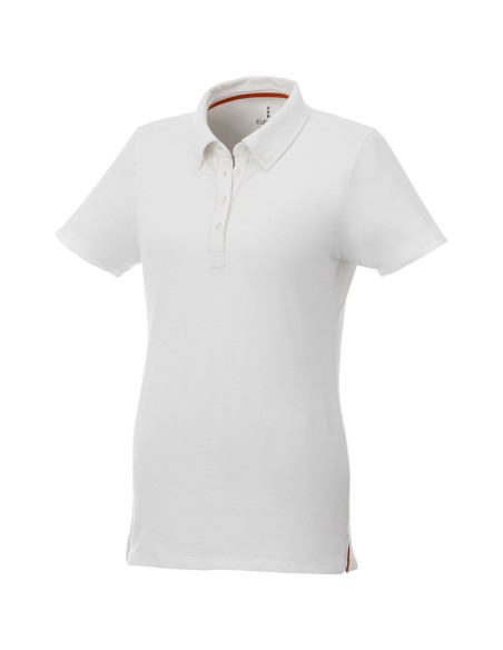 Polo con cuello abotonado para mujer "Atkinson"