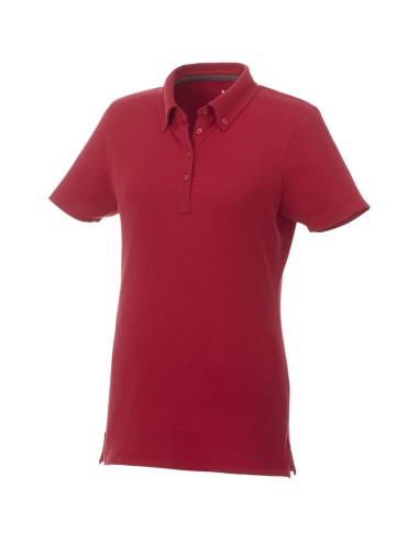 Polo con cuello abotonado para mujer "Atkinson"