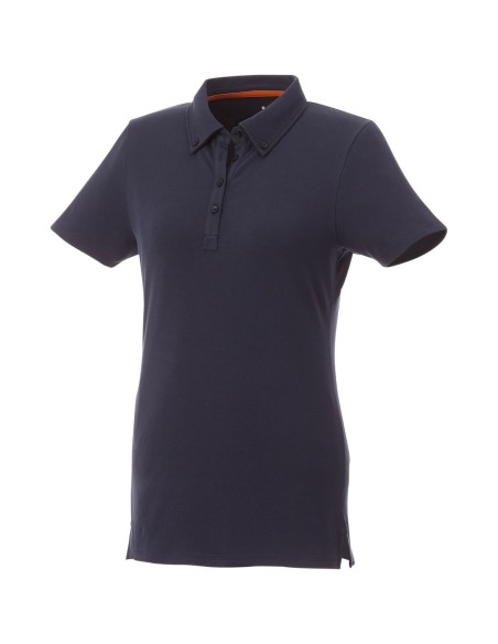 Polo con cuello abotonado para mujer "Atkinson"