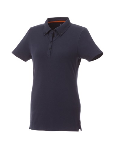 Polo con cuello abotonado para mujer "Atkinson"
