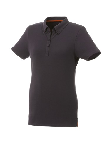 Polo con cuello abotonado para mujer "Atkinson"
