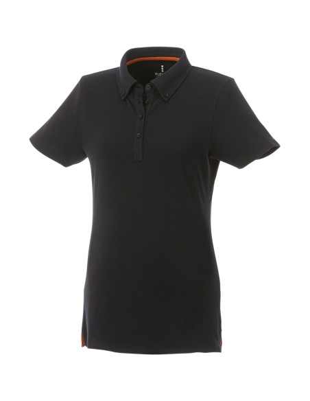 Polo con cuello abotonado para mujer "Atkinson"
