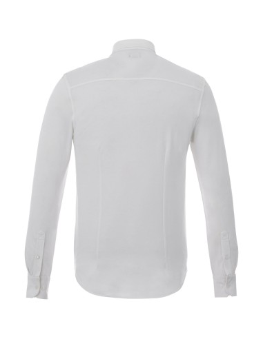 Camisa de manga larga de punto piqué para...