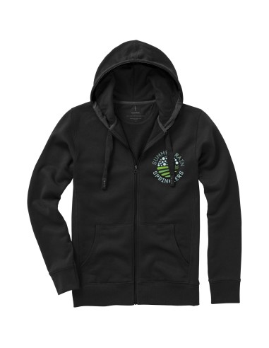 Sudadera con capucha y cremallera completa "Arora"