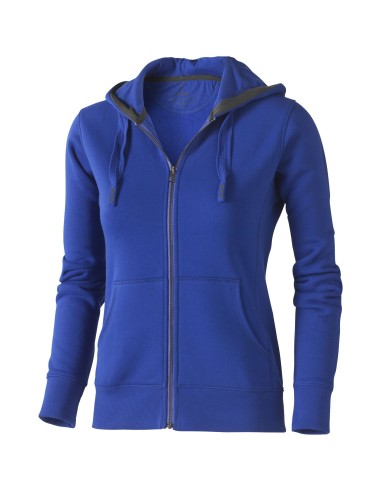 Sudadera de mujer con capucha y cremallera...