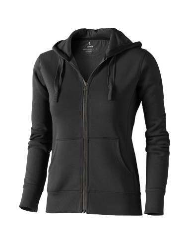 Sudadera de mujer con capucha y cremallera...