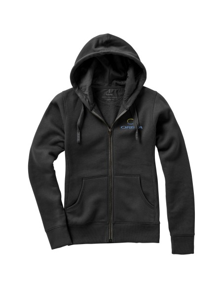 Sudadera de mujer con capucha y cremallera completa "Arora"
