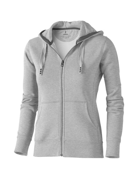 Sudadera de mujer con capucha y cremallera completa "Arora"