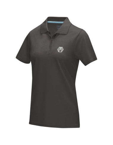 Polo orgánico GOTS de manga corta para mujer...