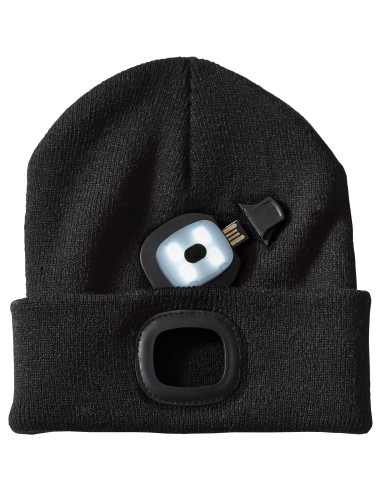 Mighty LED knit beanie, Black