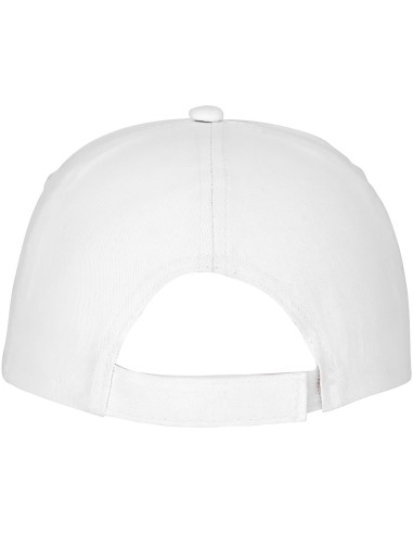 Gorra de algodón de 5 paneles con refuerzo y...