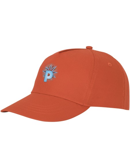 Gorra de algodón de 5 paneles con refuerzo y cierre adherente "Feniks"
