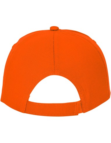 Gorra de algodón de 5 paneles con refuerzo y...