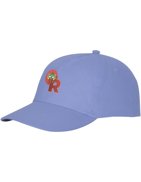 Gorra de algodón de 5 paneles con refuerzo y cierre adherente "Feniks"