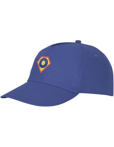 Gorra de algodón de 5 paneles con refuerzo y...
