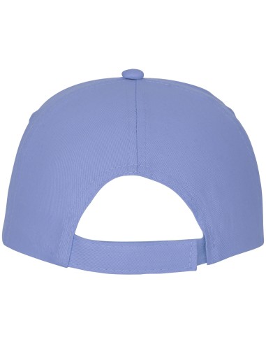 Gorra de algodón de 5 paneles con refuerzo y...