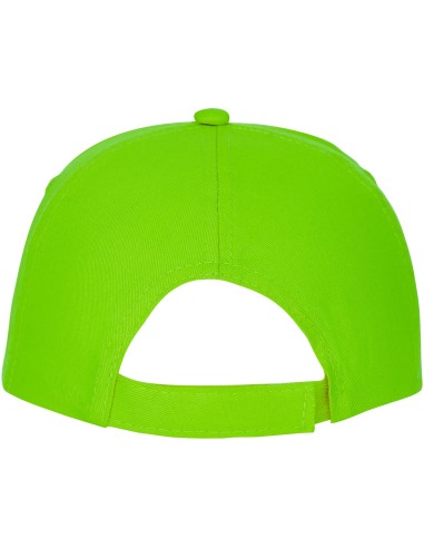 Gorra de algodón de 5 paneles con refuerzo y...