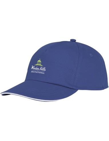 Gorra Styx de 5 paneles con ribete