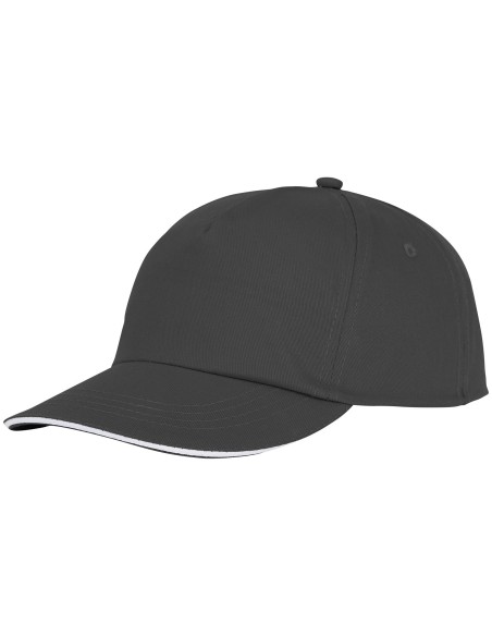 Gorra Styx de 5 paneles con ribete