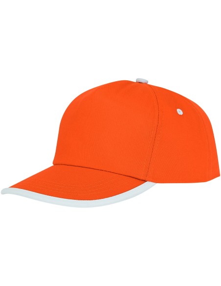 Gorra Nestor de 5 paneles con ribete