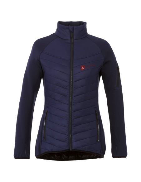 Chaqueta aislante híbrida de mujer "Banff"