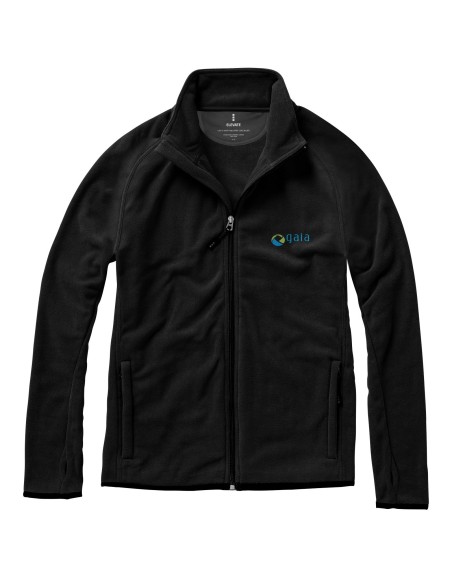 Chaqueta de microfibra de cremallera completa "Brossard"