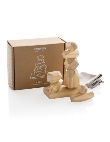 Piedras de equilibrio de madera Ukiyo Crios en...