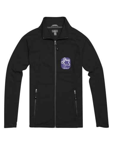 Forro de microfibra de mujer con cremallera...
