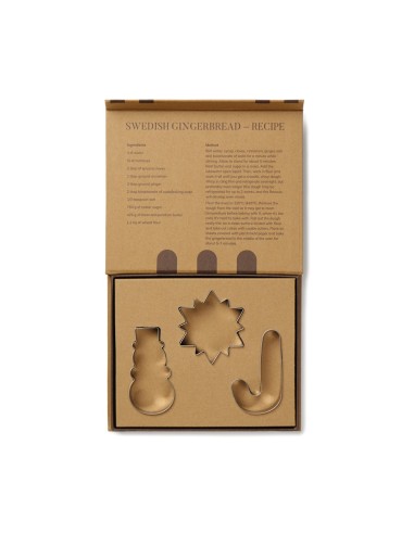 Set 3 cortadores de galletas VINGA Classic