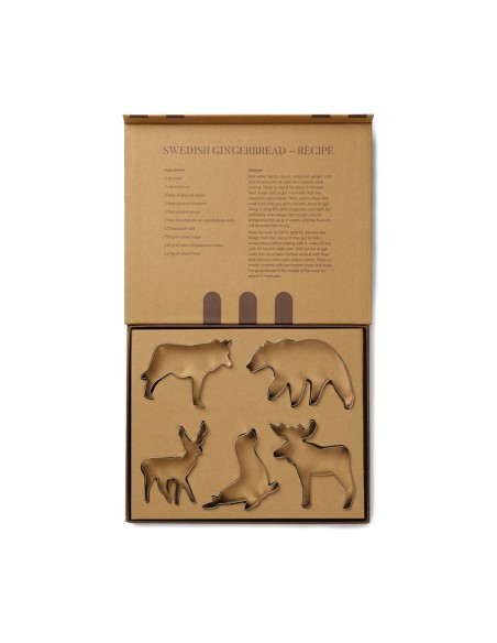 Set 5 cortadores de galletas VINGA Nordic